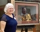 Peggy Howe demonstrated her passion for drawing and painting in pastels, October 2019.