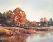 Autumn on the Pond by Karen Gaag, HM