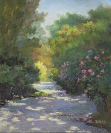 Jane Hart "Garden Walk" 12x10